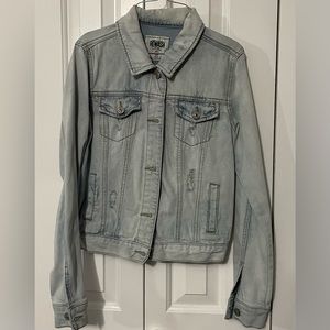 American Original REWASH Light Wash Jean Jacket